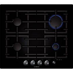 Bosch Exxcel PPP616M91E 60cm Gas Hob in Frameless Premium Black